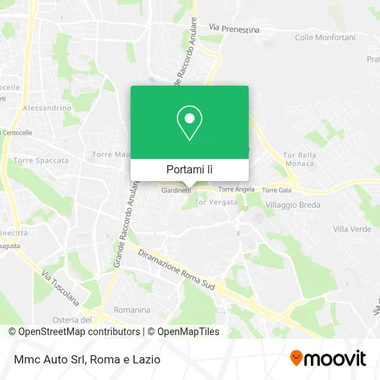 Mappa Mmc Auto Srl