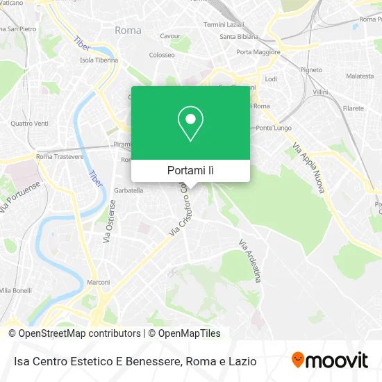 Mappa Isa Centro Estetico E Benessere