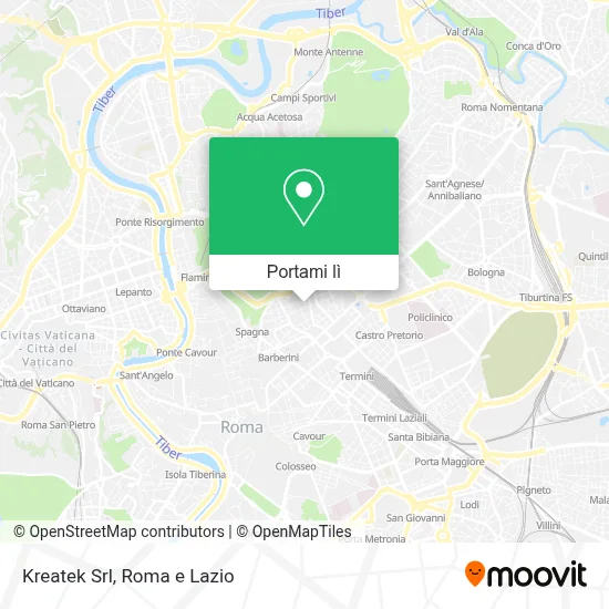 Mappa Kreatek Srl