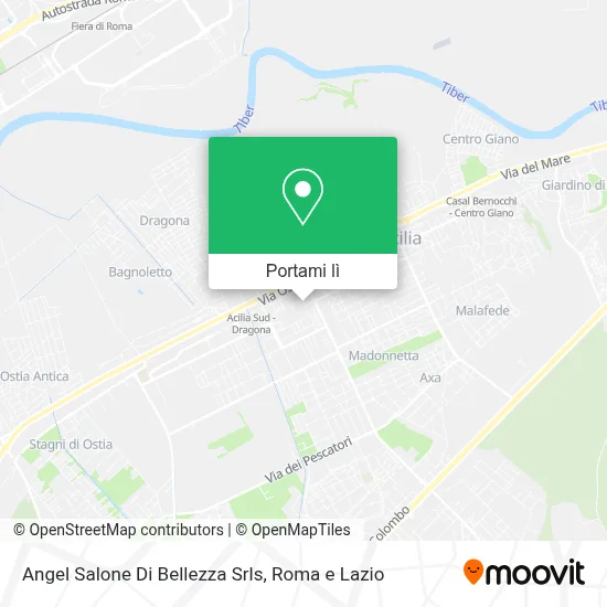Mappa Angel Salone Di Bellezza Srls