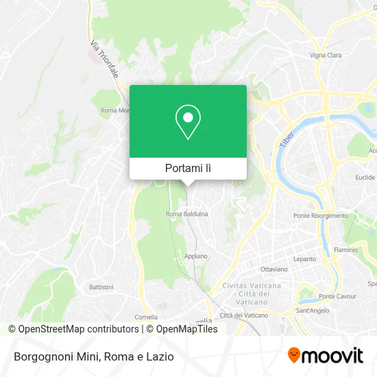 Mappa Borgognoni Mini