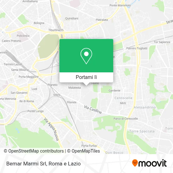 Mappa Bemar Marmi Srl