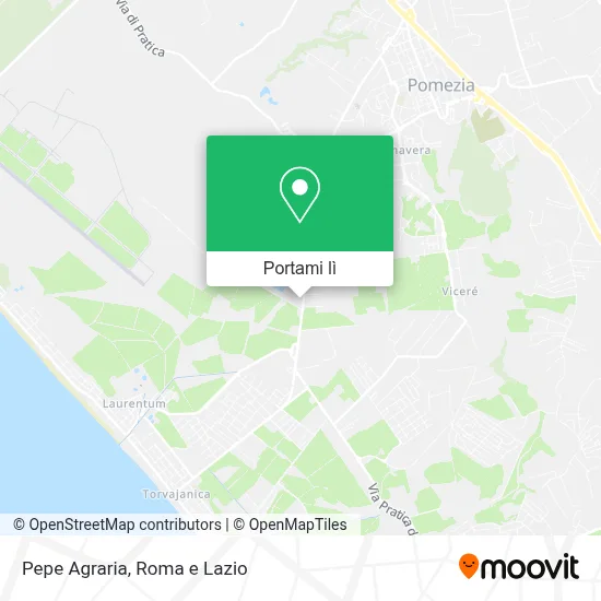 Mappa Pepe Agraria