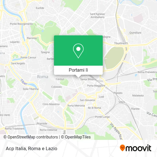 Mappa Acp Italia