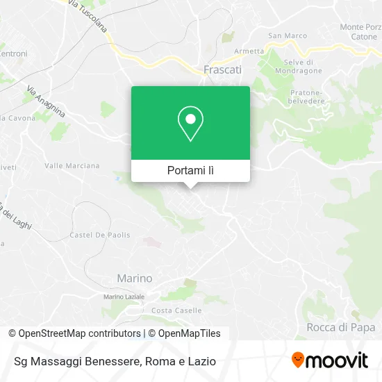 Mappa Sg Massaggi Benessere
