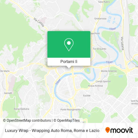 Mappa Luxury Wrap - Wrapping Auto Roma