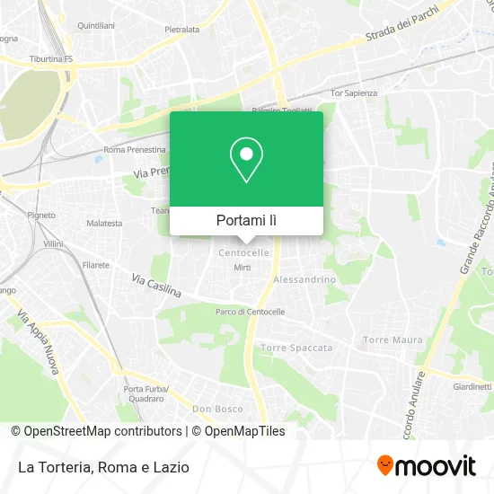 Mappa La Torteria