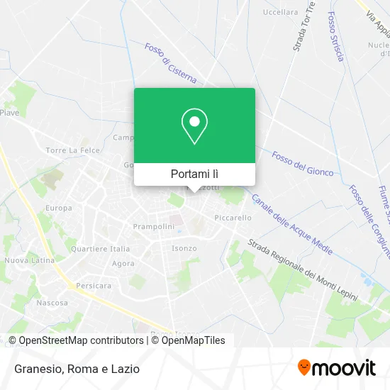 Mappa Granesio
