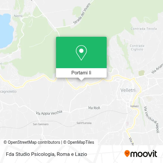 Mappa Fda Studio Psicologia