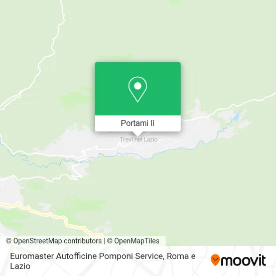 Mappa Euromaster Autofficine Pomponi Service