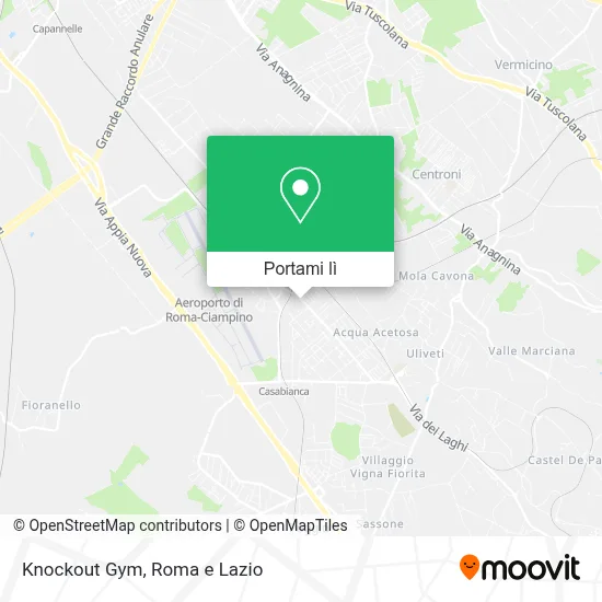 Mappa Knockout Gym
