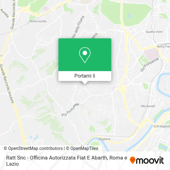 Mappa Ratt Snc - Officina Autorizzata Fiat E Abarth