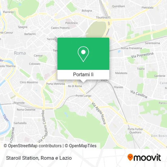 Mappa Staroil Station