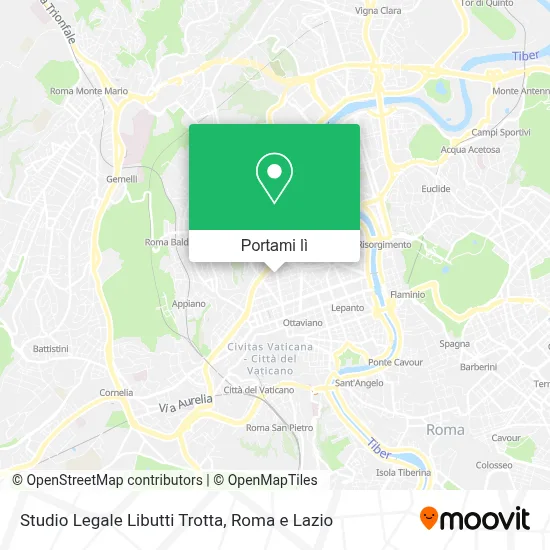 Mappa Studio Legale Libutti Trotta