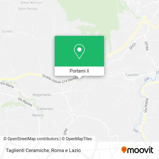 Mappa Taglienti Ceramiche