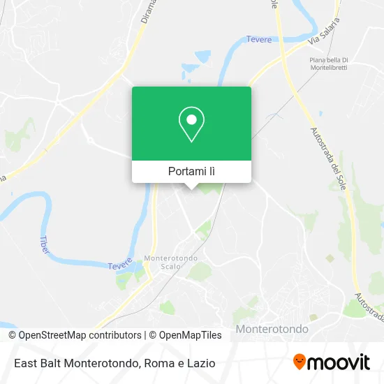 Mappa East Balt Monterotondo