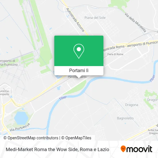 Mappa Medi-Market Roma the Wow Side