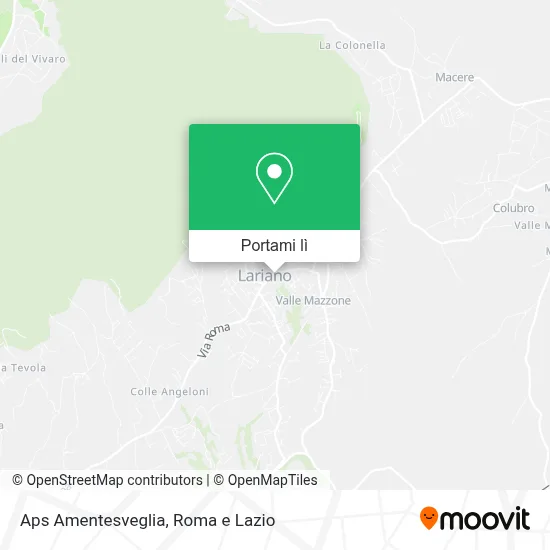 Mappa Aps Amentesveglia