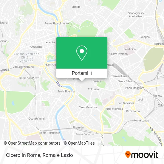 Mappa Cicero In Rome