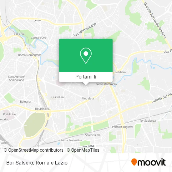 Mappa Bar Salsero