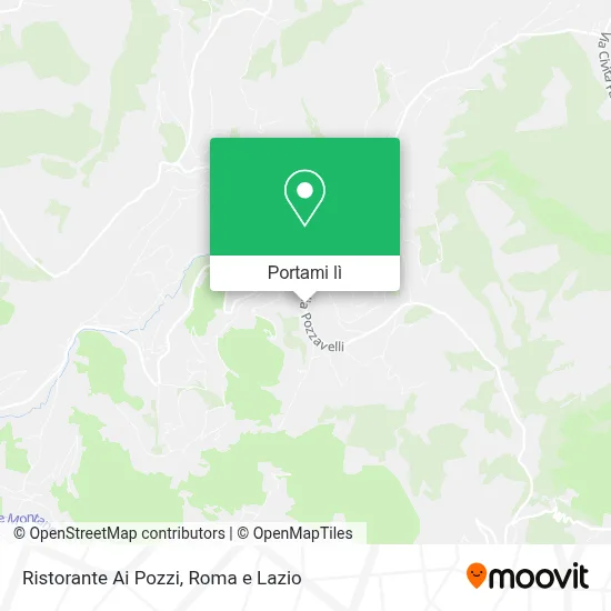 Mappa Ristorante Ai Pozzi