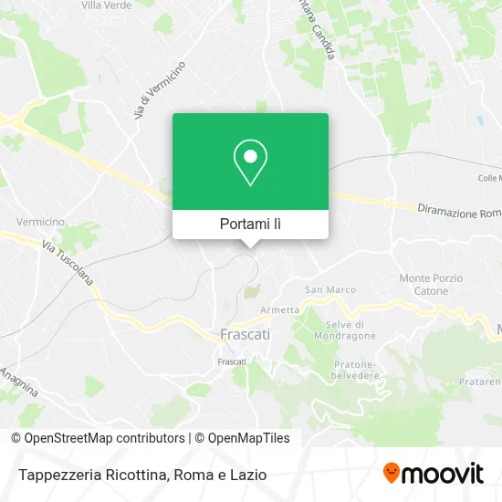 Mappa Tappezzeria Ricottina
