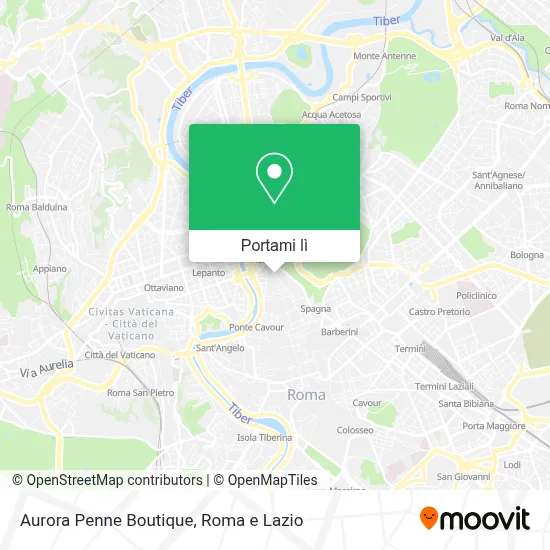 Mappa Aurora Penne Boutique
