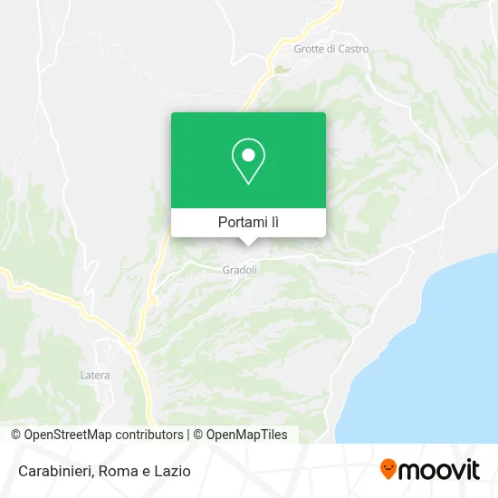 Mappa Carabinieri