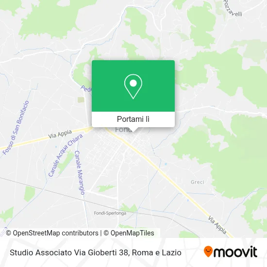 Mappa Studio Associato Via Gioberti 38