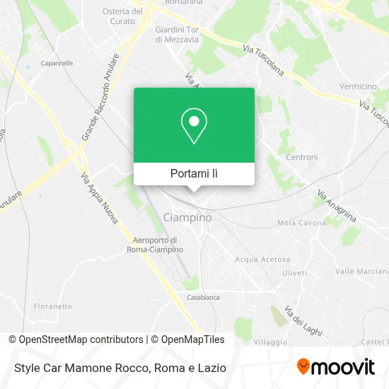 Mappa Style Car Mamone Rocco