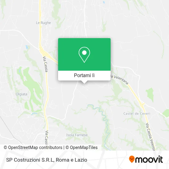 Mappa SP Costruzioni S.R.L