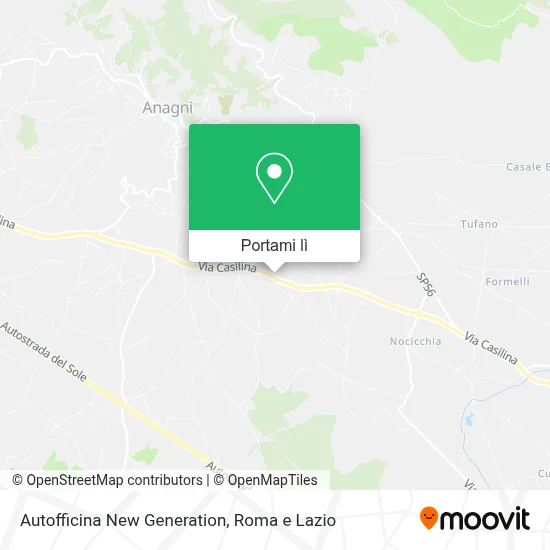 Mappa Autofficina New Generation