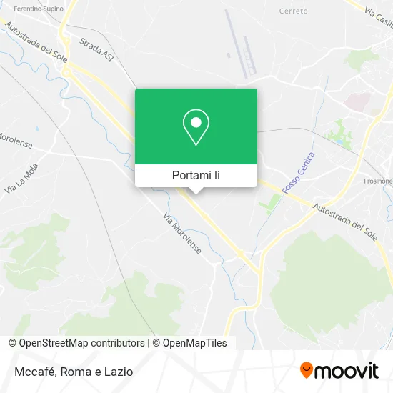 Mappa Mccafé
