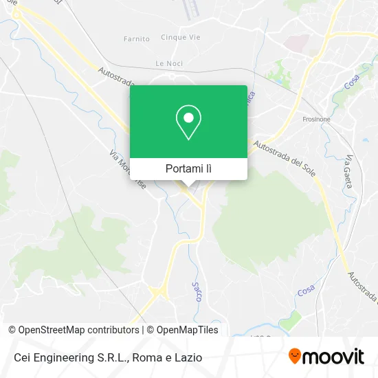Mappa Cei Engineering S.R.L.
