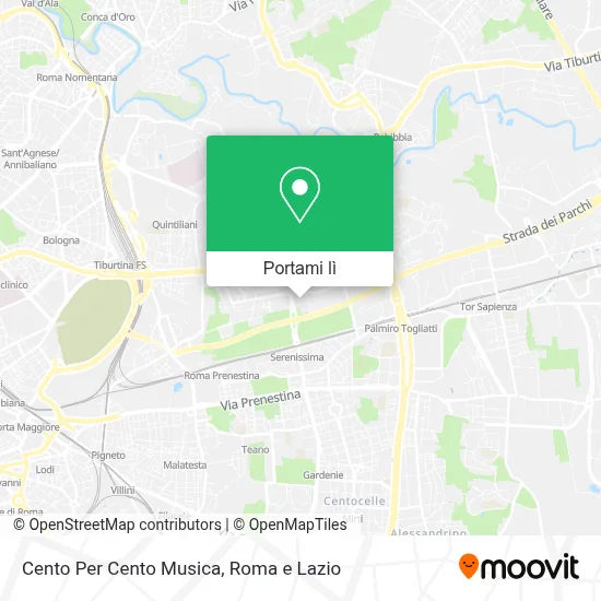 Mappa Cento Per Cento Musica