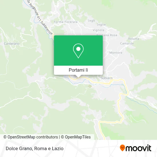 Mappa Dolce Grano