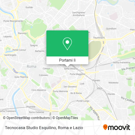 Mappa Tecnocasa Studio Esquilino
