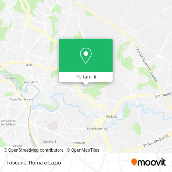 Mappa Toscano