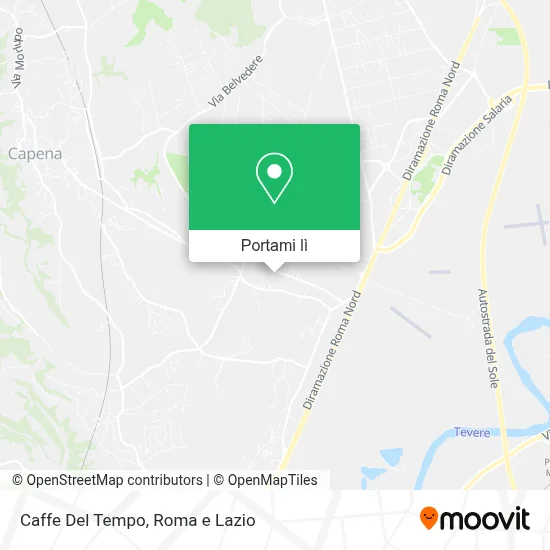 Mappa Caffe Del Tempo