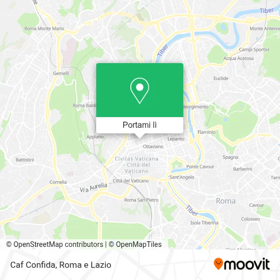 Mappa Caf Confida