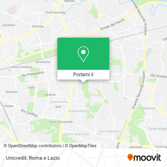 Mappa Unicredit