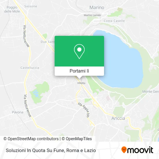 Mappa Soluzioni In Quota Su Fune