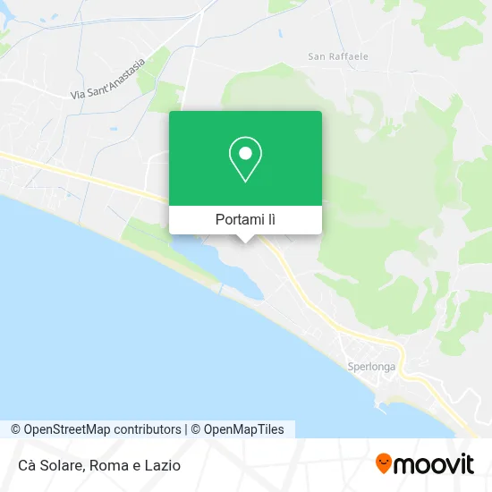 Mappa Cà Solare
