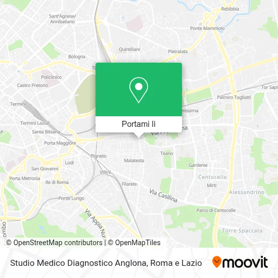 Mappa Studio Medico Diagnostico Anglona