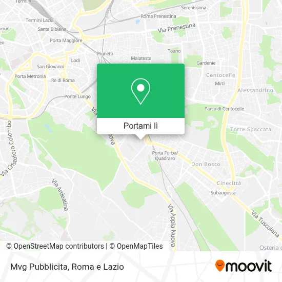 Mappa Mvg Pubblicita