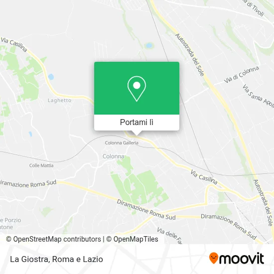 Mappa La Giostra