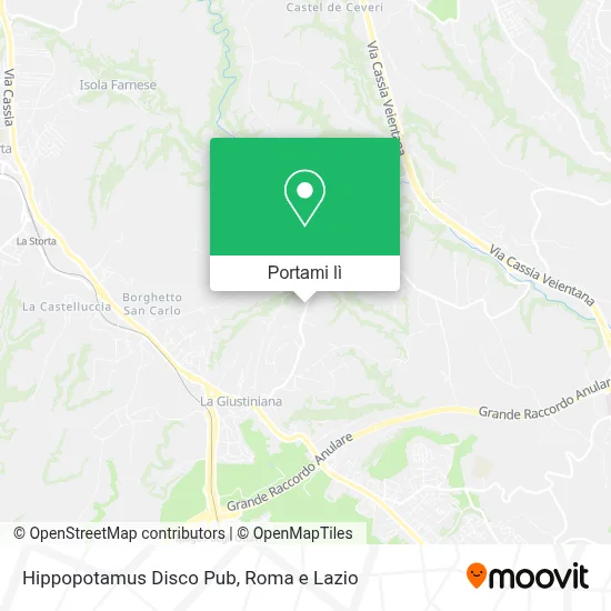 Mappa Hippopotamus Disco Pub