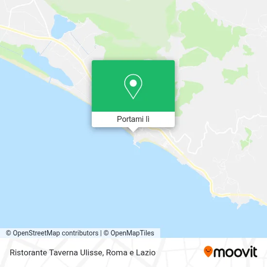 Mappa Ristorante Taverna Ulisse