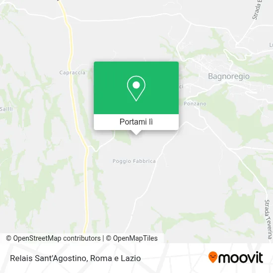 Mappa Relais Sant'Agostino