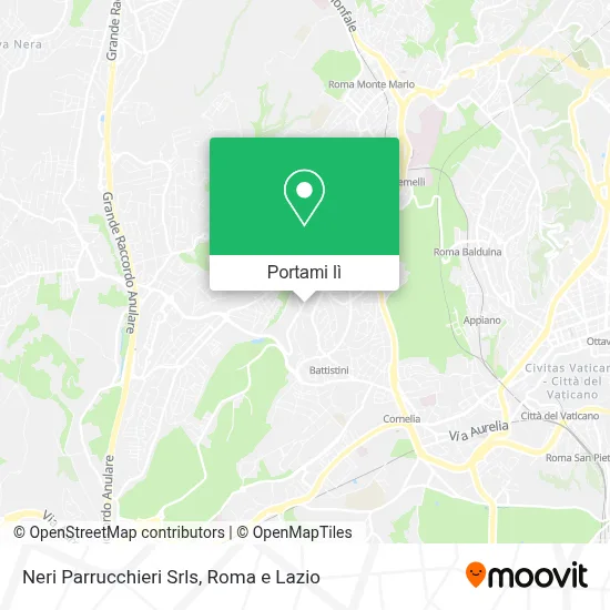 Mappa Neri Parrucchieri Srls